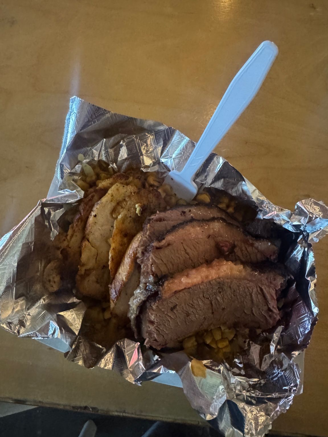 Barbecue meal during a Curadel team gathering